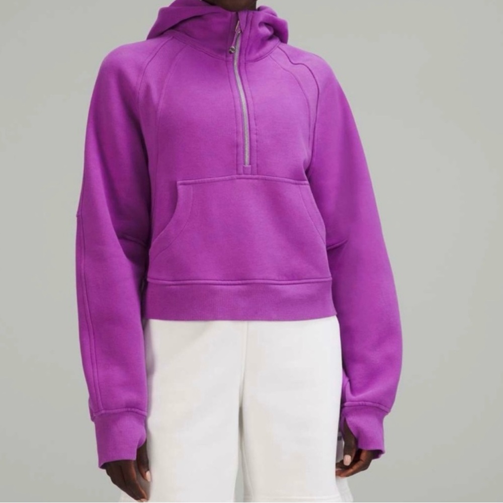 LULULEMON size M/L scuba Moonlight Magenta